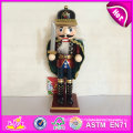 2015 Newest Kids Toy Wooden Christmas Toy, Popular Wooden Children Toy Christmas, Wooden Christmas Soldier Nutcracker Toy W02A064